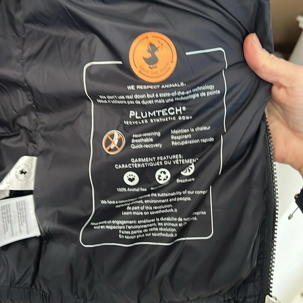 Save the duck jacket 14 years NWOT
